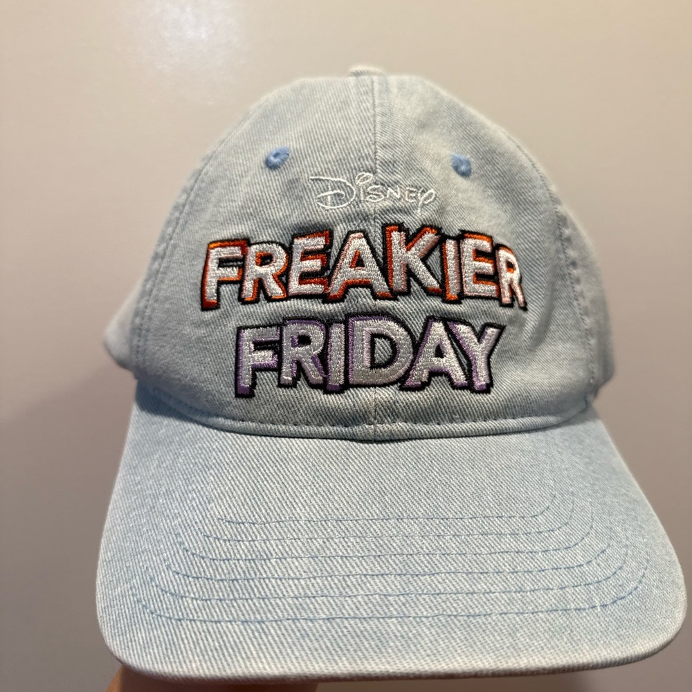 Disney Light Blue Freakier Friday Cap exclusive Disney Studios